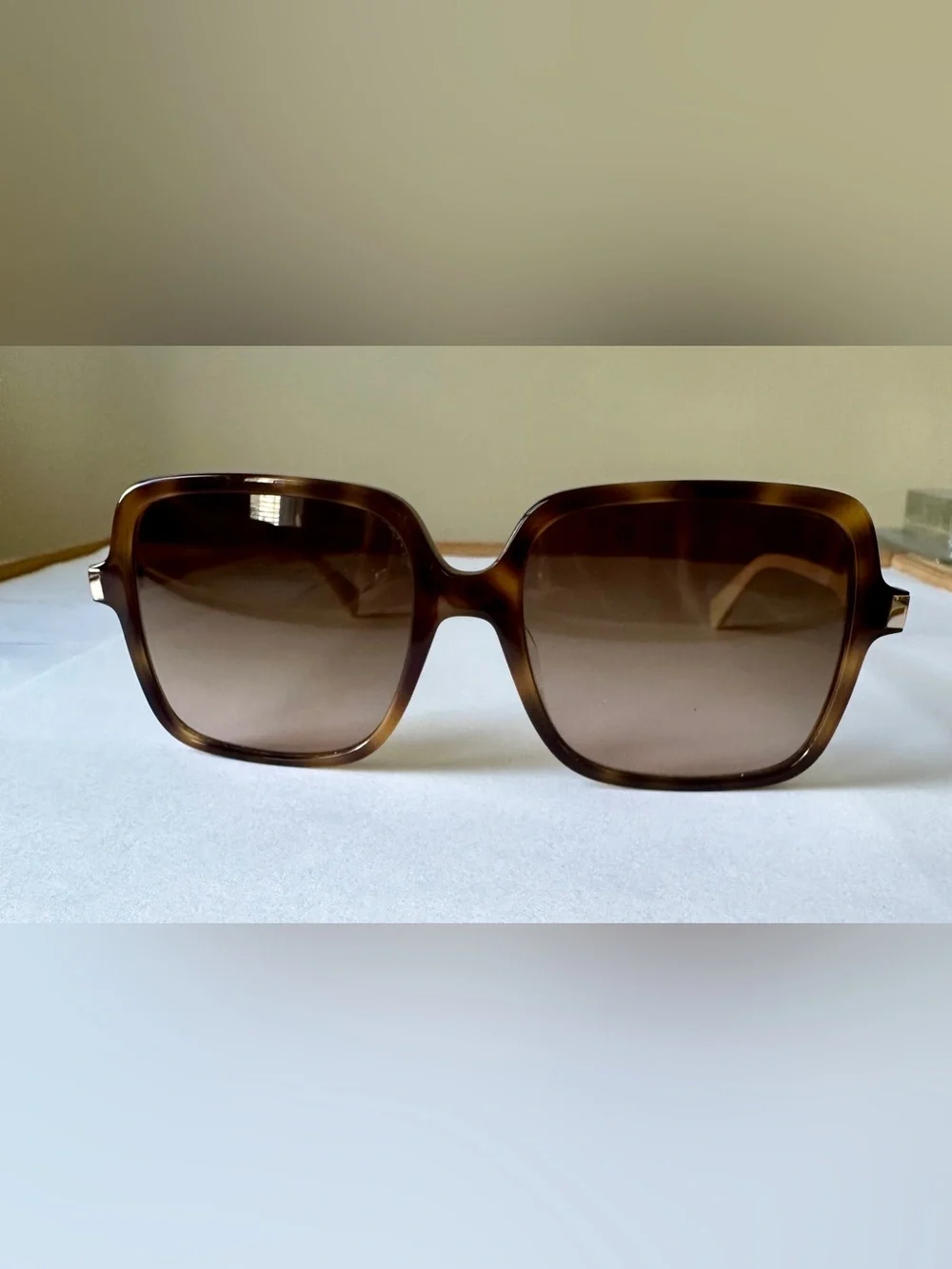 Longchamp Women Sunglass LO641S-220 White/havana 55-17-140